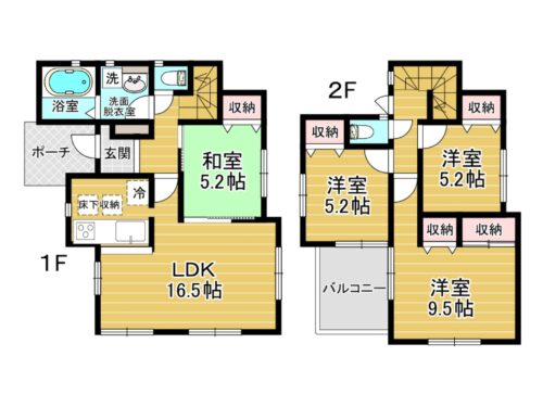 (間取図(平面図)) (間取図(平面図))
