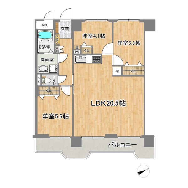 (間取図（平面図）)