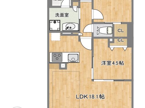 (間取図(平面図)) (間取図(平面図))